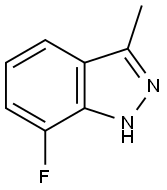 7-Fluoro-3-Methylindazole Struktur