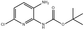 (3-AMINO-6-CHLORO-PYRIDIN-2-YL)-CARBAMIC ACID TERT-BUTYL ESTER Struktur