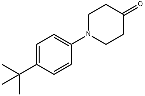 1-(4-tert-butylphenyl)piperidin-4-one Struktur