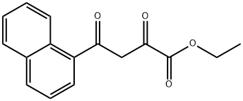 Ethyl 4-(1-Naphthyl)-2,4-dioxobutanoate Struktur