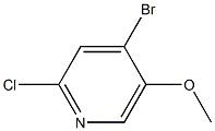 4-BroMo-2-chloro-5-Methoxypyridine Struktur