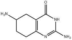 2,6-diaMino-5,6,7,8-tetrahydroquinazolin-4(3h)-one Struktur