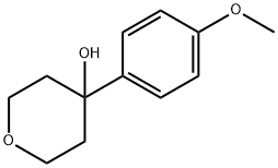 4-(4-METHOXYPHENYL)-TETRAHYDRO-2H-PYRAN-4-OL Struktur