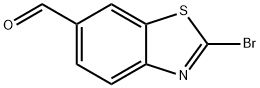 2-broMobenzo[d]thiazole-6-carbaldehyde Struktur