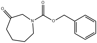 Benzyl 3-oxoazepane-1-carboxylate Struktur