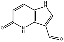 5-Hydroxy-4-azaindole-3-carbaldehyde Struktur