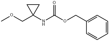 Benzyl (1-(MethoxyMethyl)cyclopropyl)carbaMate Struktur