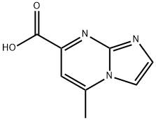 IMidazo[1,2-a]pyriMidine-7-carboxylic acid, 5-Methyl- Struktur