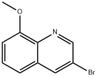 3-BroMo-8-Methoxyquinoline Struktur