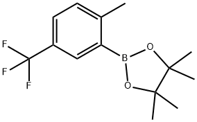 2-Methyl-5-trifluoroMethylphenylboronic acid, pinacol ester Struktur