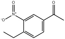 1-(4-ethyl-3-nitrophenyl)ethanone Struktur