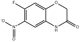 7-氟-6-硝基-2H-1,4-苯并惡唑-3(4H)-酮, 103361-67-7, 結(jié)構(gòu)式