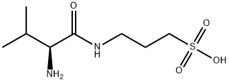 (S)-3-(2-aMino-3-MethylbutanaMido)propane-1-sulfonic acid Struktur