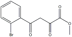 Methyl 4-(2-broMophenyl)-2,4-dioxobutanoate Struktur