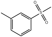 1-Methyl-3-(Methylsulfonyl)benzene Struktur