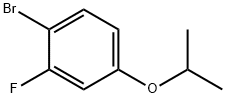 1-BroMo-2-fluoro-4-isopropoxybenzene Struktur