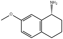 (1R)-7-Methoxy-1,2,3,4-tetrahydronaphthalen-1-aMine Struktur