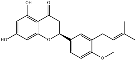 4'-O-Methyllicoflavanone Struktur