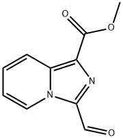 3-ForMyliMidazo[1,5-a]pyridine-1-carboxylic acid Struktur