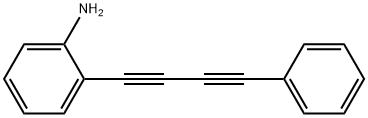 2-(phenylbuta-1,3-diyn-1-yl)aniline Struktur