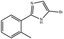 1H-IMidazole, 5-broMo-2-(2-Methylphenyl)- Struktur