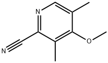 4-Methoxy-3,5-diMethylpicolinonitrile Struktur