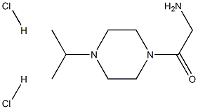 2-AMino-1-(4-isopropylpiperazin-1-yl)ethanone 2HCl Struktur