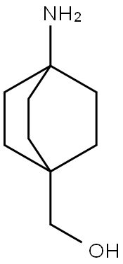 Bicyclo[2.2.2]octane-1-Methanol, 4-aMino- Struktur