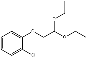 1-Chloro-2-(2,2-diethoxy-ethoxy)-benzene Struktur