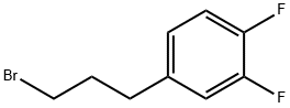 1-(3-BroMopropyl)-3,4-difluorobenzene Struktur