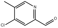 4-Chloro-5-Methyl-pyridine-2-carbaldehyde Struktur