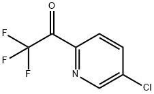 1-(5-Chloro-pyridin-2-yl)-2,2,2-trifluoro-ethanone Struktur