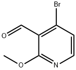 4-BroMo-2-Methoxynicotinaldehyde Struktur