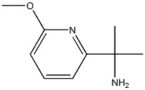 1-(6-Methoxy-pyridin-2-yl)-1-Methyl-ethylaMine Struktur