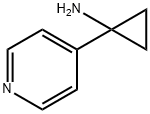 1-(Pyridin-4-yl)cyclopropanaMine Struktur