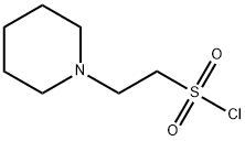 2-Piperidin-1-yl-ethanesulfonyl chloride Struktur