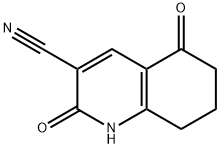 2,5-dioxo-1,2,5,6,7,8-hexahydroquinoline-3-carbonitrile Struktur