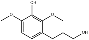 3-(3-Hydroxypropyl)-2,6-diMethoxyphenol Struktur