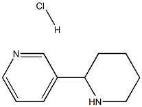 3-(Piperidin-2-yl)pyridine hydrochloride Struktur