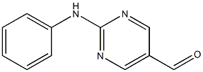 2-AnilinopyriMidine-5-carbaldehyde, 97% Struktur