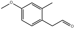 4-Methoxy-2-methylbenzeneacetaldehyde Struktur