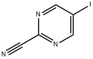 5-iodopyriMidine-2-carbonitrile Struktur