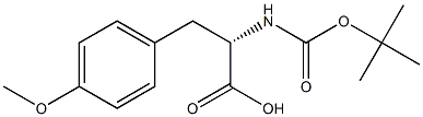 BOC-(S)-b-(p-Methoxyphenyl)alanine Struktur