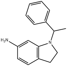 1-(1-Phenylethyl)indolin-6-aMine Struktur