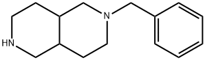 2-Benzyldecahydro-2,6-naphthyridine Struktur