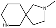 2-methyl-2,7-diazaspiro[4.5]decane(SALTDATA: FREE) Struktur