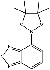 4-(4,4,5,5-TetraMethyl-1,3,2-dioxaborolan-2-yl)benzo[c][1,2,5]thiadiazole Struktur