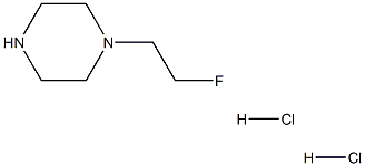 1-(2-Fluoroethyl)piperazine dihydrochloride Struktur