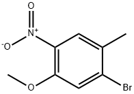 5-BroMo-4-Methyl-2-nitroanisole Struktur