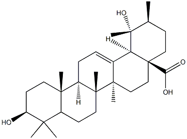 Ilexgenin B Struktur